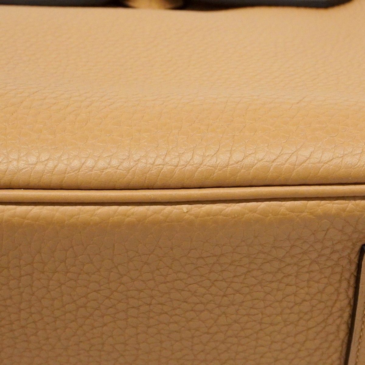 Hermes Handbag Birkin 35 Taurillon Clemence Chai Silver — view 9