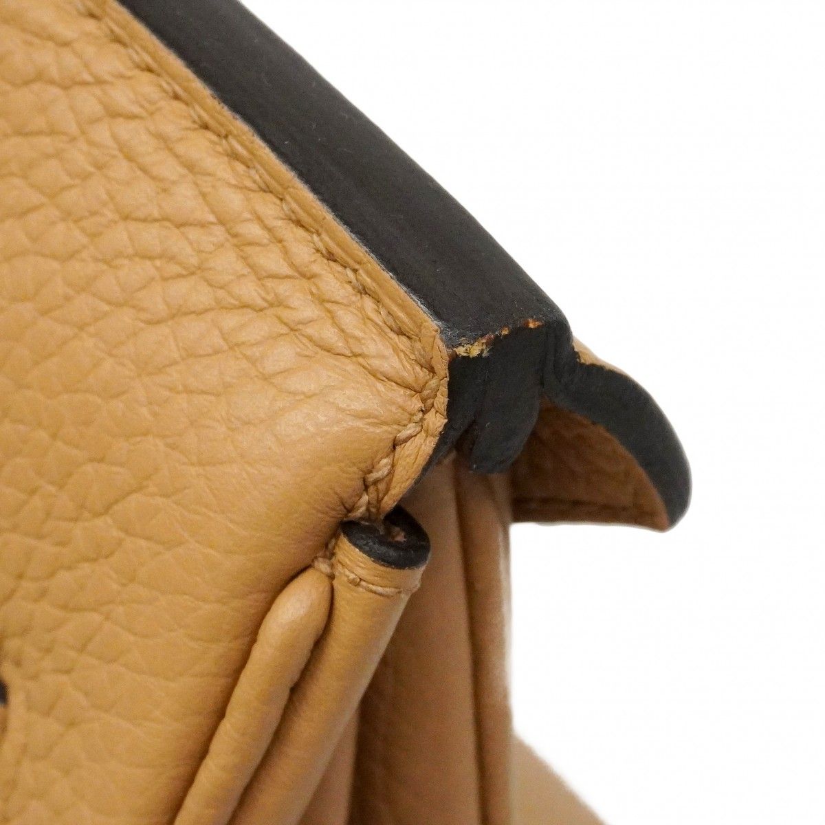 Hermes Handbag Birkin 35 Taurillon Clemence Chai Silver — view 7