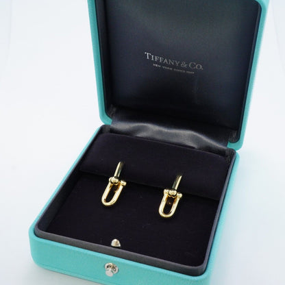 Tiffany & Co Earrings Midi Amlink 18k Yellow Gold — view 6