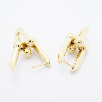 Tiffany & Co Earrings Midi Amlink 18k Yellow Gold — view 3