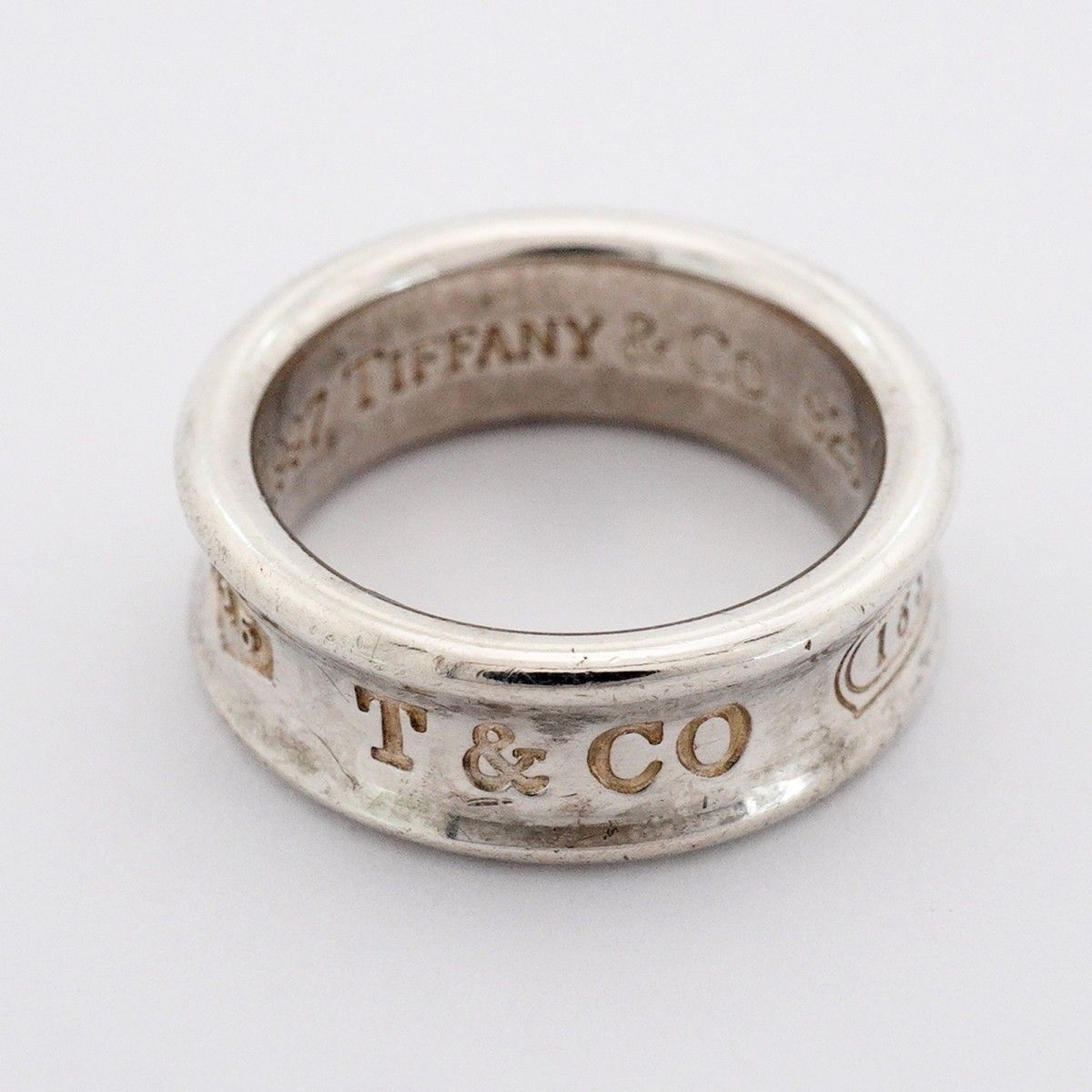 Tiffany & Co Ring Narrow 925 Sterling Silver — view 3