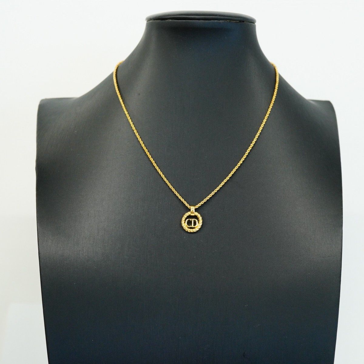 Dior Necklace CD Logo Gold Plated — view 5