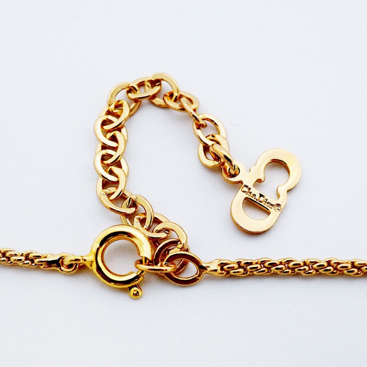 Dior Necklace CD Logo Gold Plated — view 4