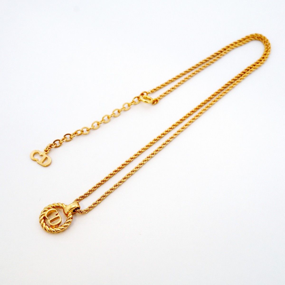 Dior Necklace CD Logo Gold Plated — view 3
