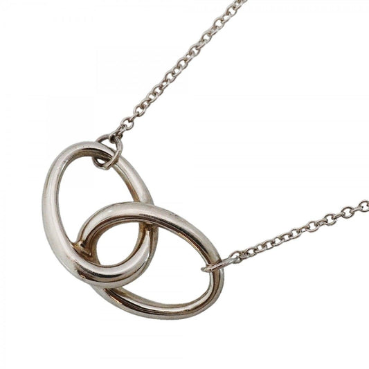 Tiffany & Co Necklace Double Loop 925 Sterling Silver