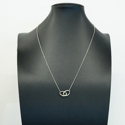 Tiffany & Co Necklace Double Loop 925 Sterling Silver — view 7