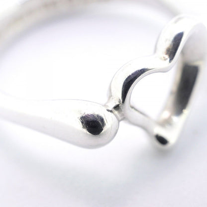 Tiffany & Co Ring Open Heart 925 Sterling Silver — view 8