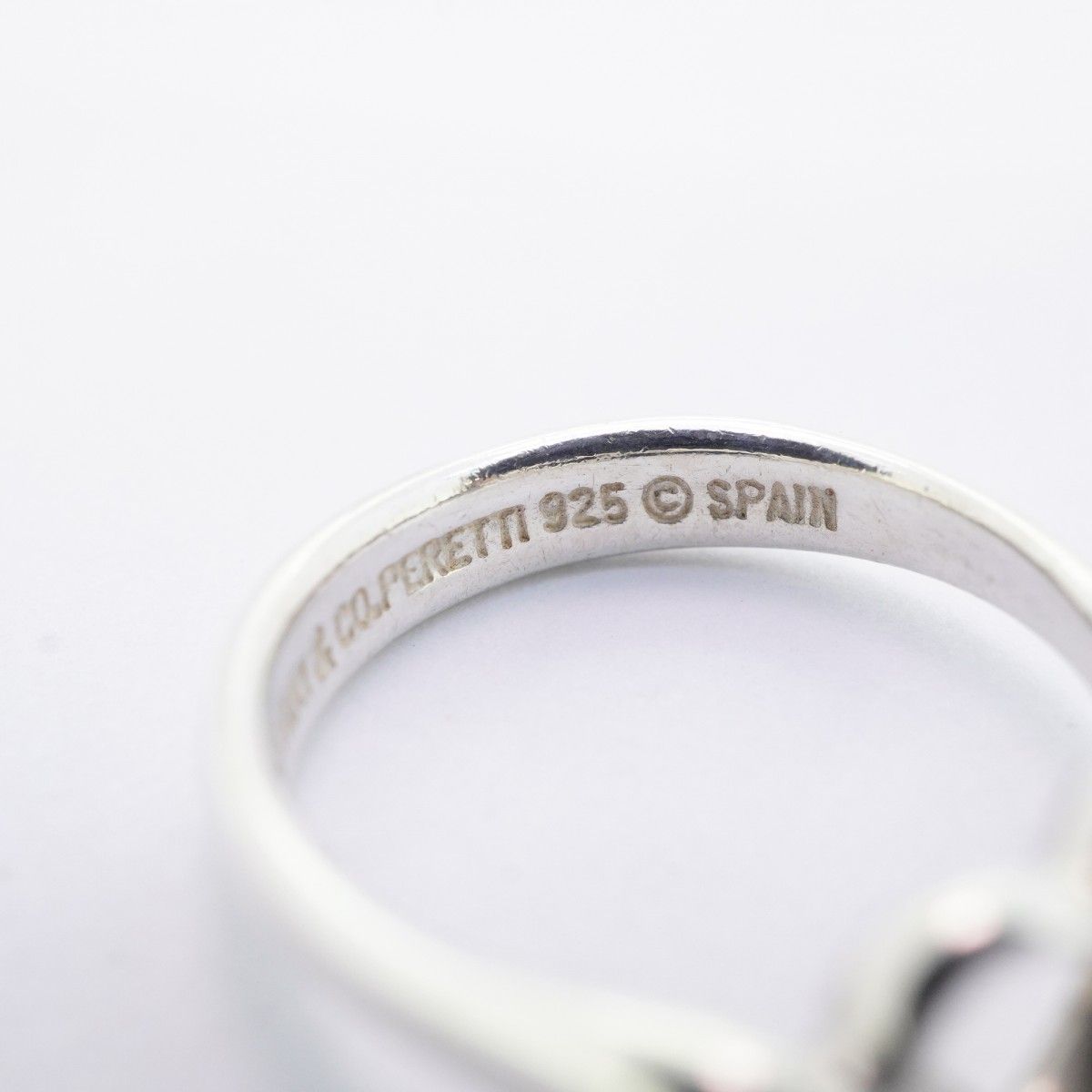 Tiffany & Co Ring Open Heart 925 Sterling Silver — view 5