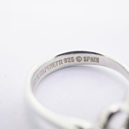 Tiffany & Co Ring Open Heart 925 Sterling Silver — view 5