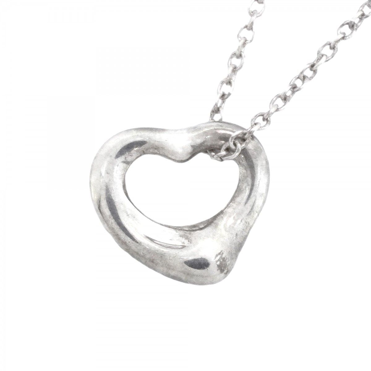 Tiffany & Co Necklace Open Heart 925 Sterling Silver