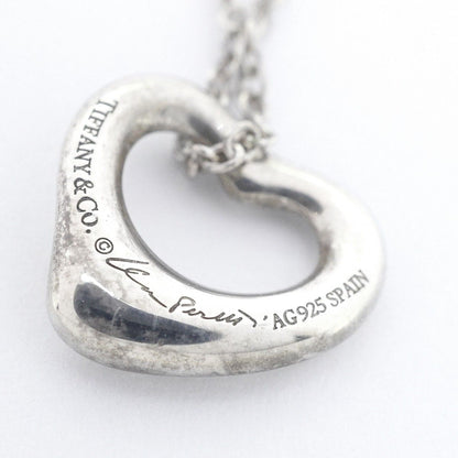 Tiffany & Co Necklace Open Heart 925 Sterling Silver — view 7