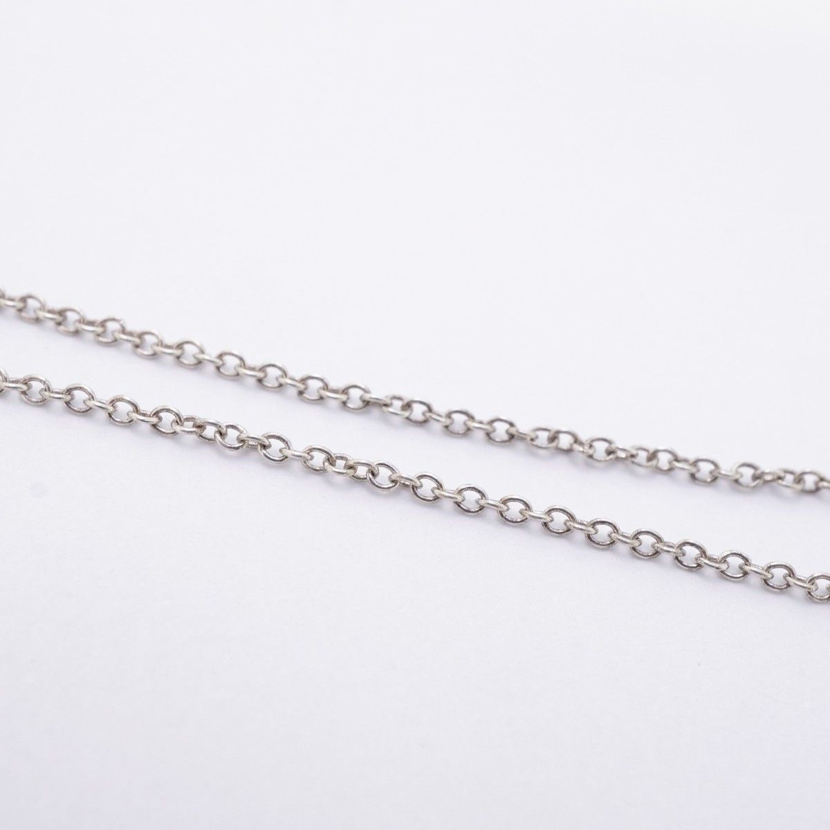 Tiffany & Co Necklace Open Heart 925 Sterling Silver — view 9