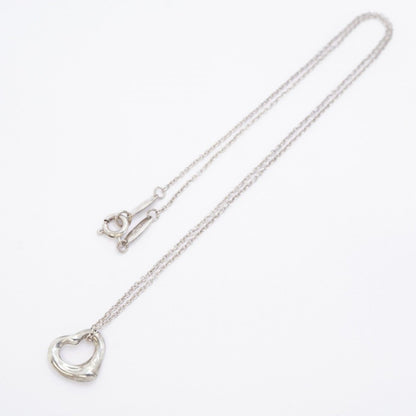 Tiffany & Co Necklace Open Heart 925 Sterling Silver — view 3