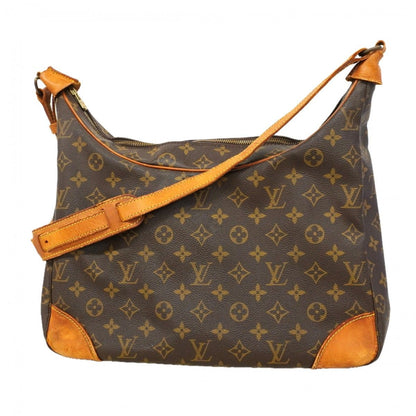 Louis Vuitton Shoulder Bag Monogram Boulogne 35 Brown