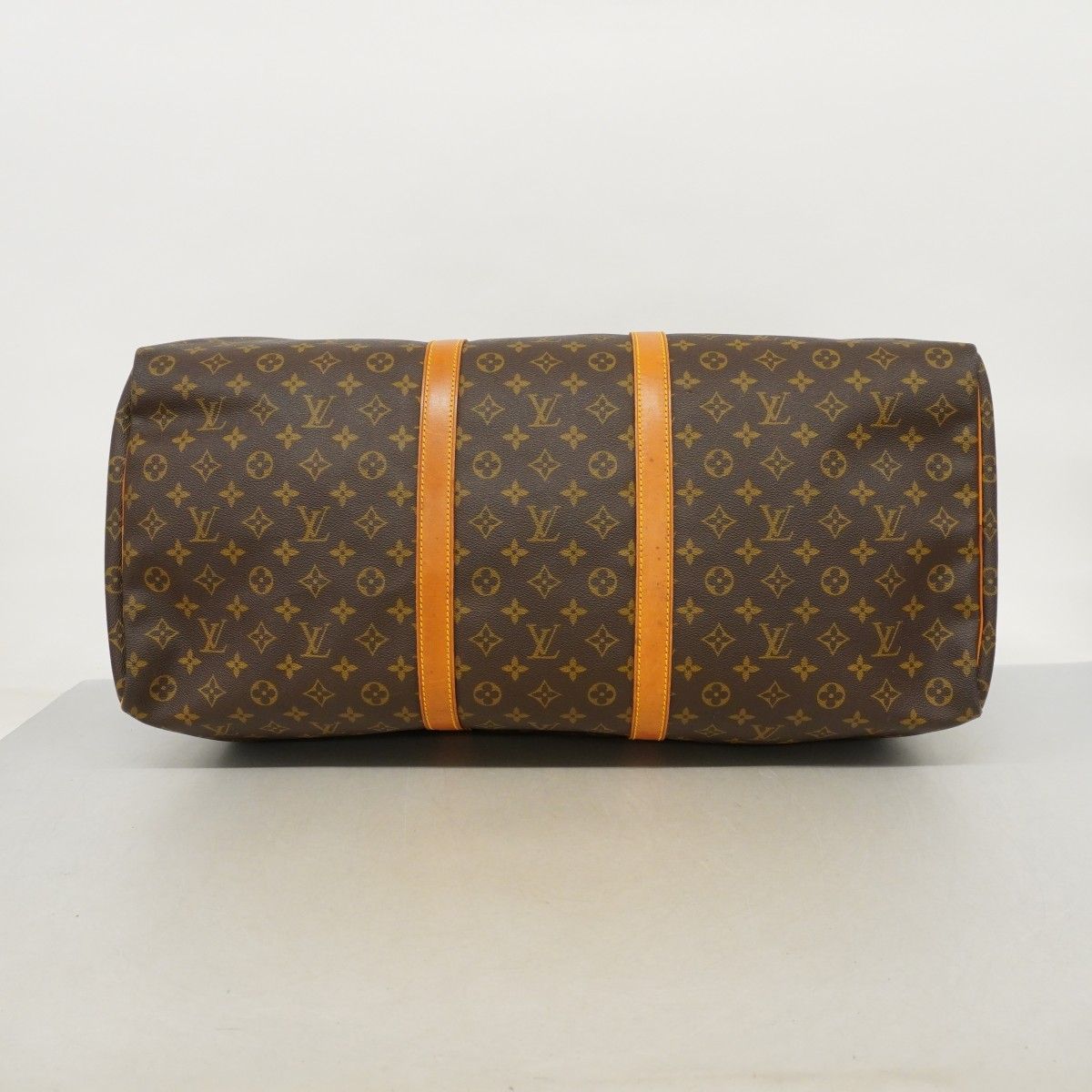 Louis Vuitton Boston Bag Monogram Keepall 60 Brown — view 3