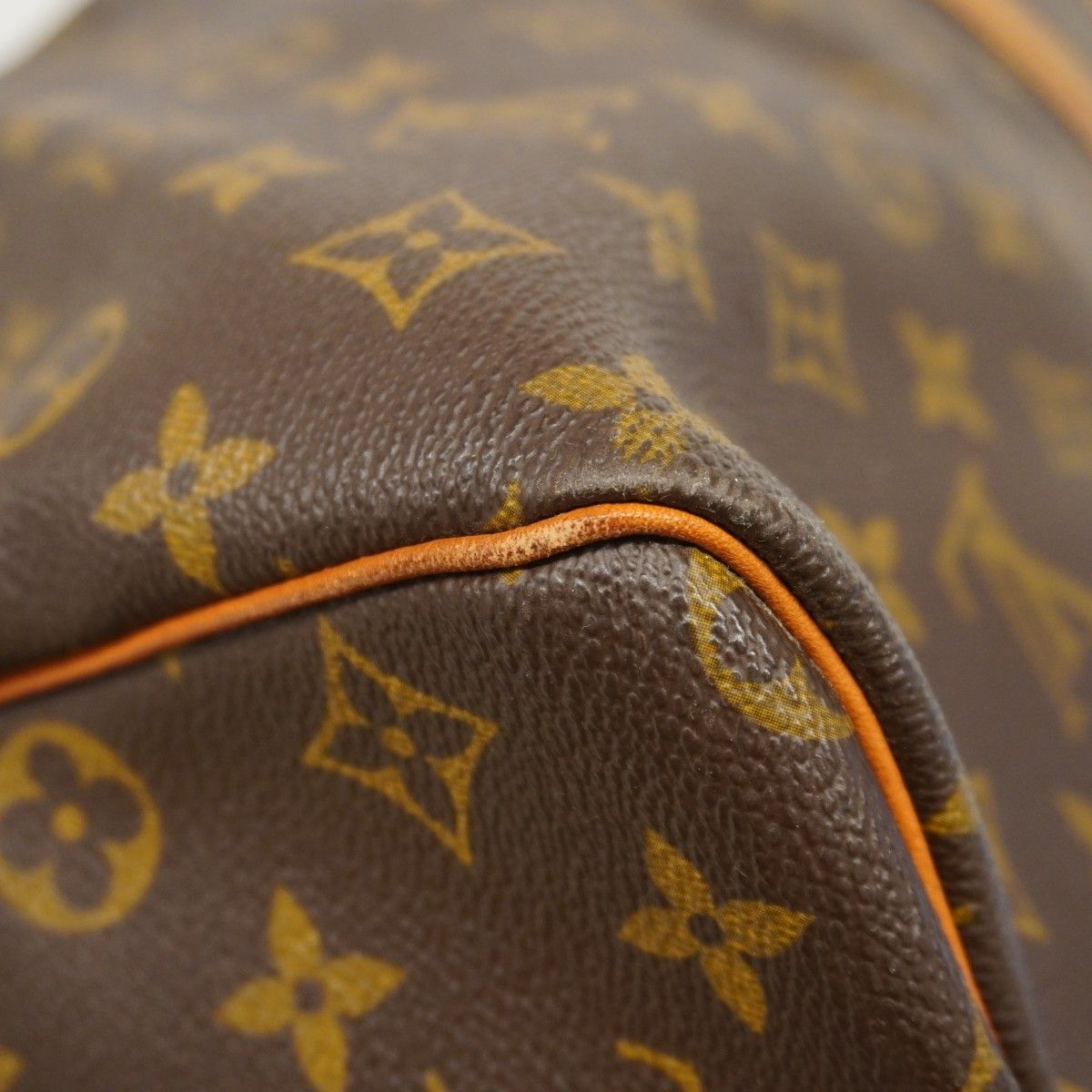 Louis Vuitton Boston Bag Monogram Keepall 60 Brown — view 7