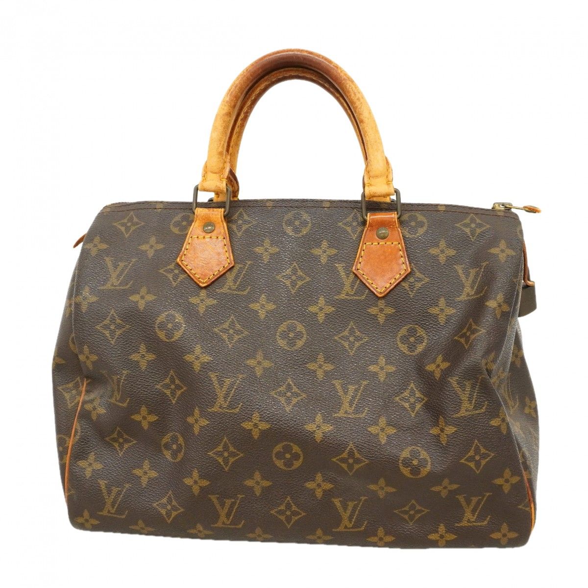 Louis Vuitton Handbag Monogram Speedy 30 Brown
