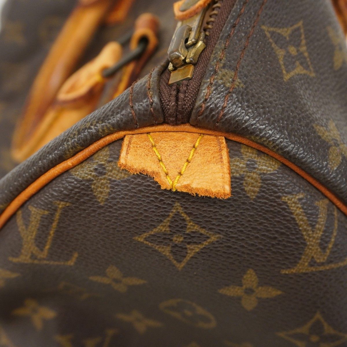 Louis Vuitton Handbag Monogram Speedy 30 Brown — view 6