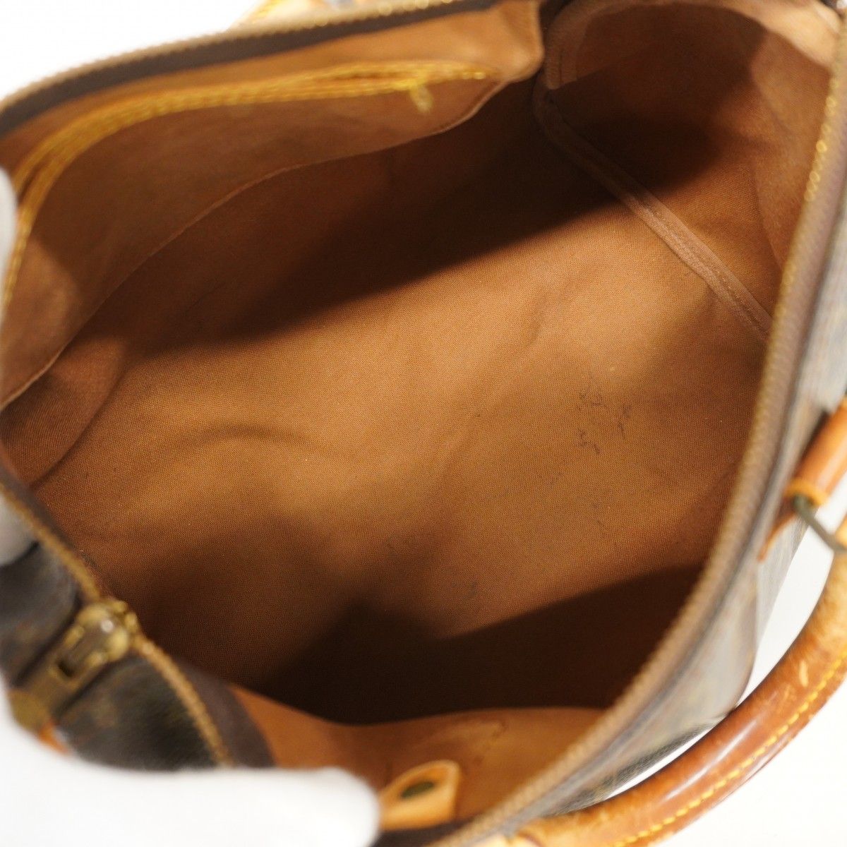 Louis Vuitton Handbag Monogram Speedy 30 Brown — view 4