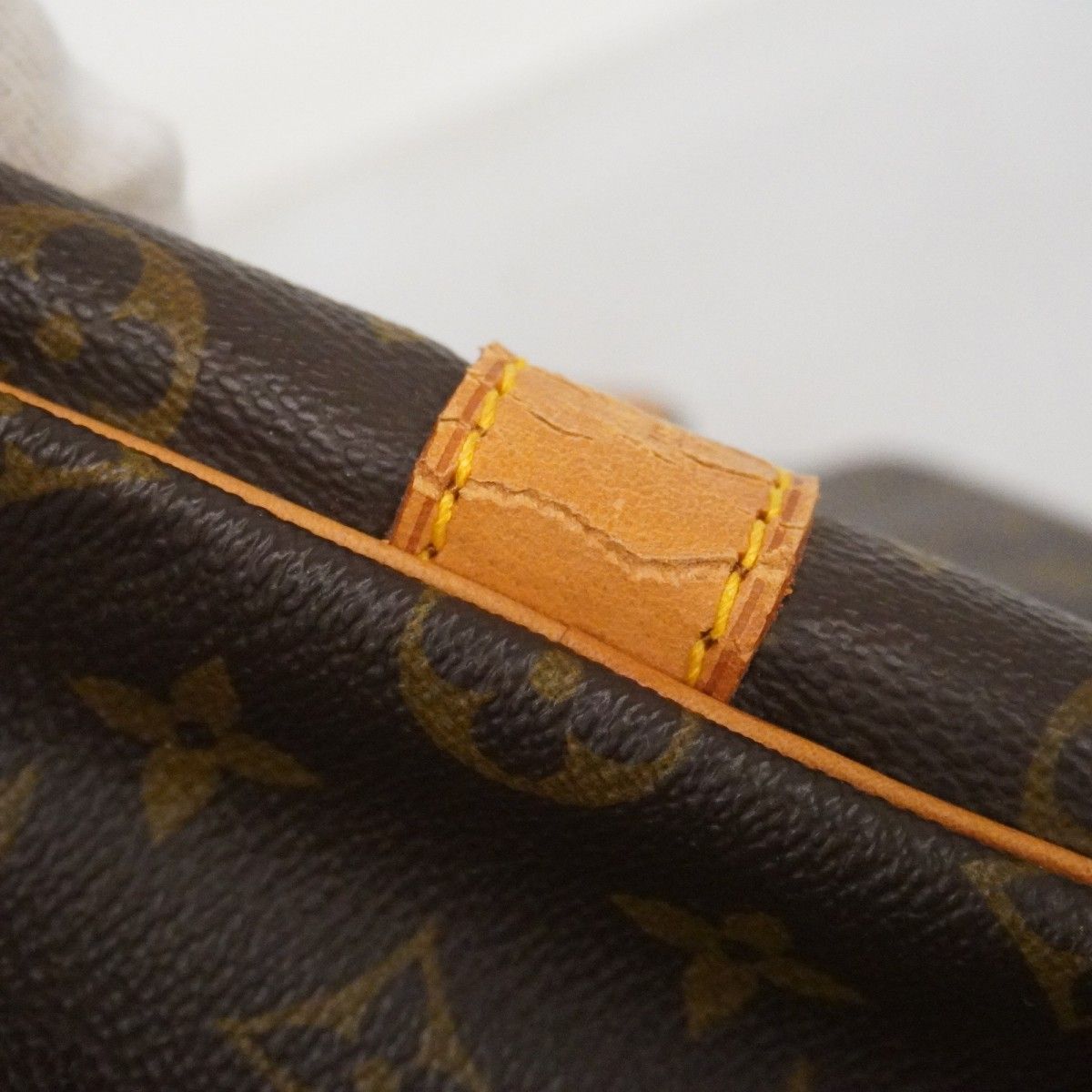 Louis Vuitton Boston Bag Monogram Keepall Bandouliere 55 Brown — view 6