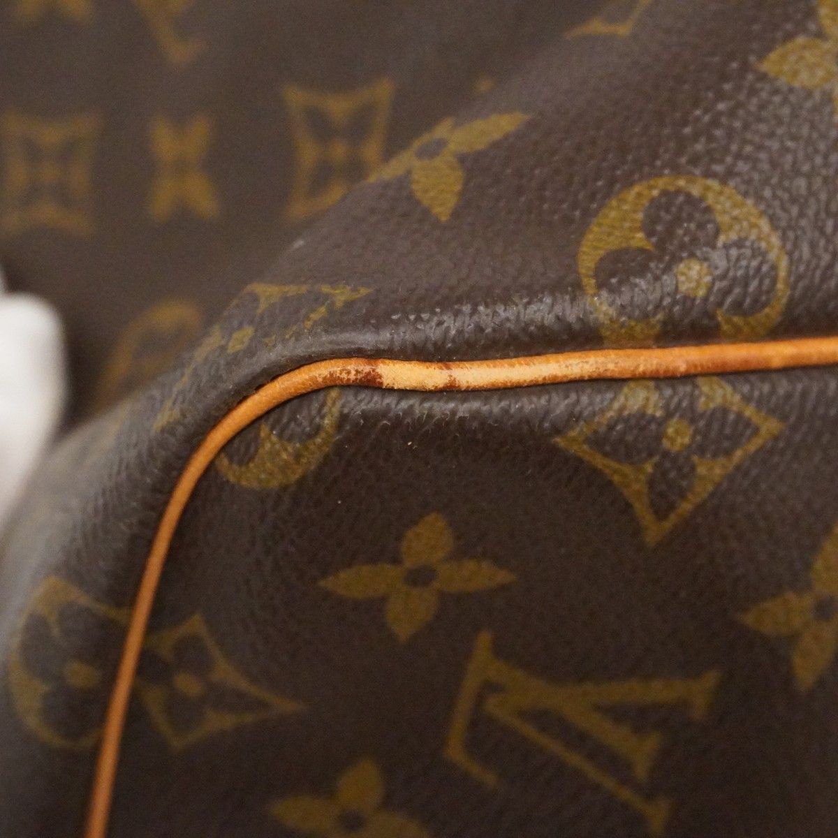 Louis Vuitton Boston Bag Monogram Keepall Bandouliere 55 Brown — view 8