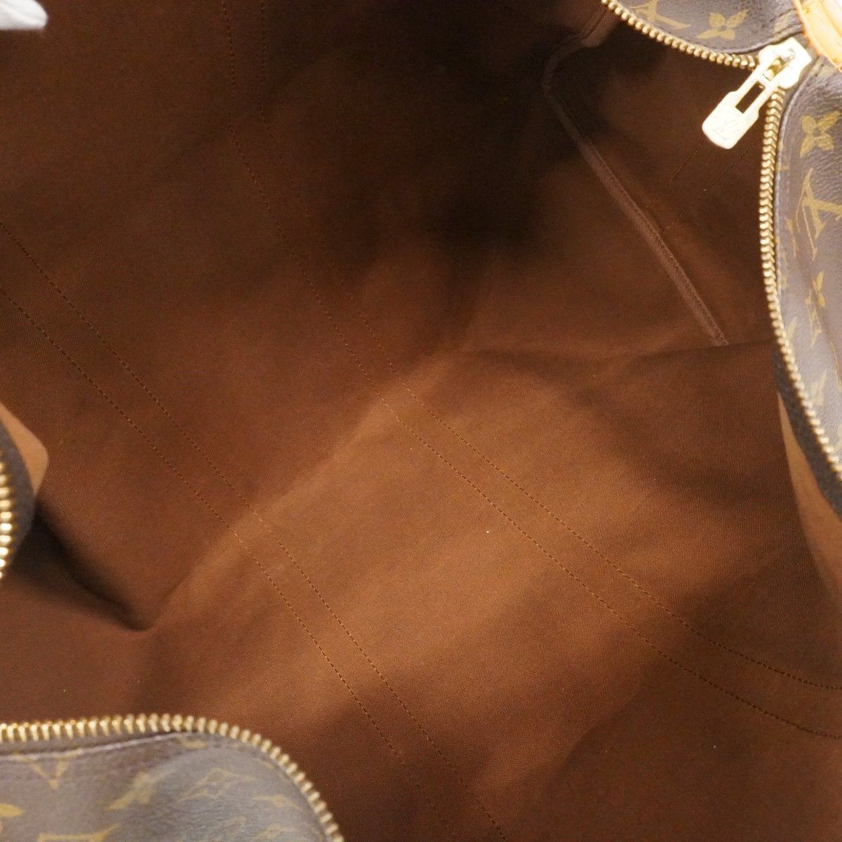 Louis Vuitton Boston Bag Monogram Keepall Bandouliere 55 Brown — view 4
