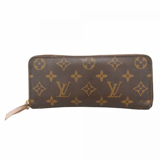Louis Vuitton Wallet Monogram Portefeuille Clemence Rose Velours