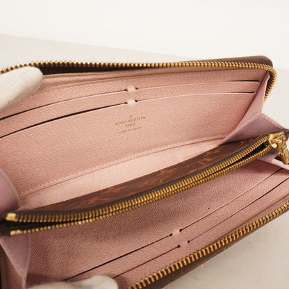 Louis Vuitton Wallet Monogram Portefeuille Clemence Rose Velours — view 3