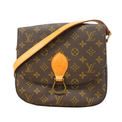 Louis Vuitton Shoulder Bag Monogram Saint Cloud GM Brown