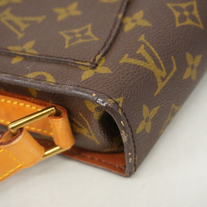 Louis Vuitton Shoulder Bag Monogram Saint Cloud GM Brown — view 7