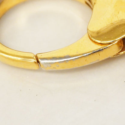 Louis Vuitton Key Holder Charm Fleur Monogram Gold Black Cles — view 4