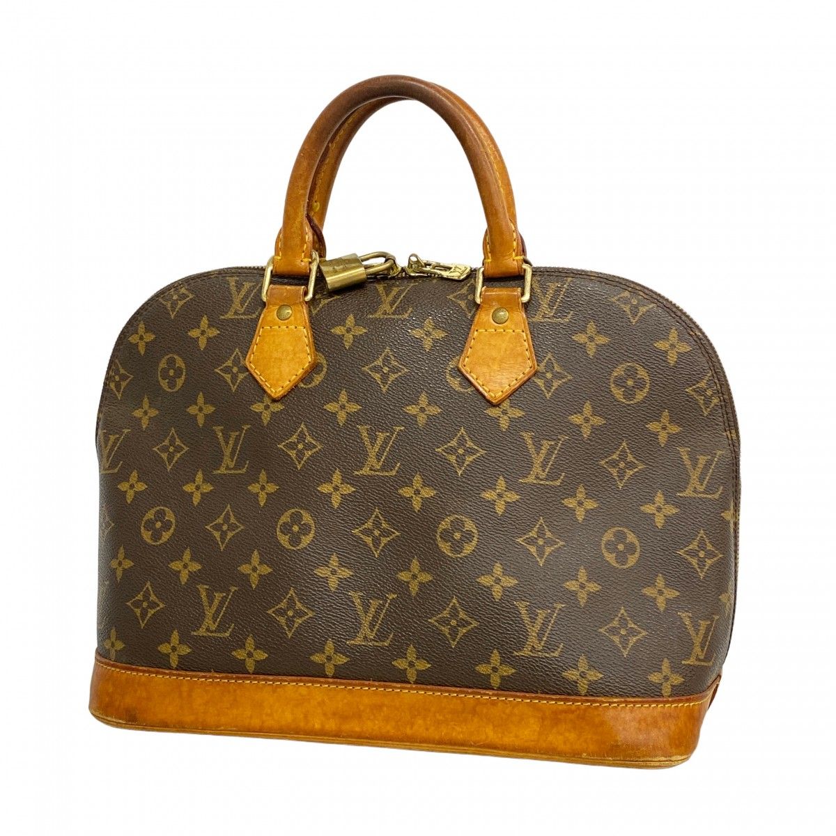 Louis Vuitton Handbag Monogram Alma Brown