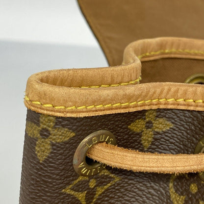 Louis Vuitton Backpack Monogram Mini Montsouris Brown — view 8