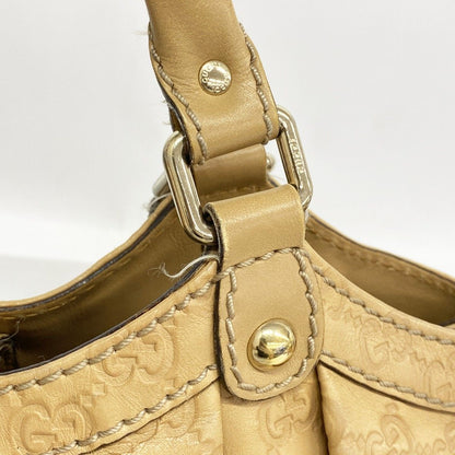 Gucci Tote Guccissima Leather Beige Chien Pants Gold — view 9