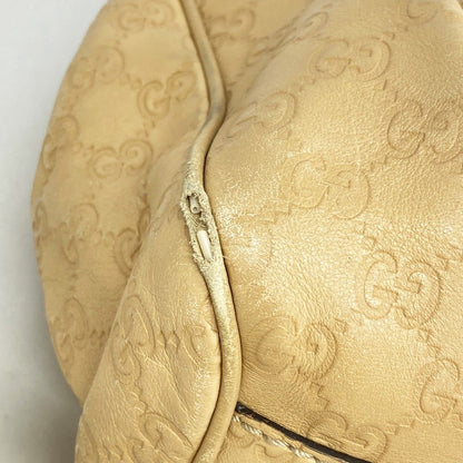 Gucci Tote Guccissima Leather Beige Chien Pants Gold — view 6