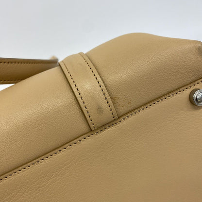 Cartier Tote Cabochon Leather Light Brown Silver — view 7