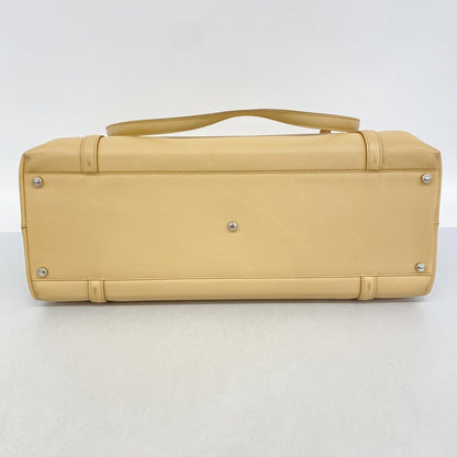 Cartier Tote Cabochon Leather Light Brown Silver — view 3