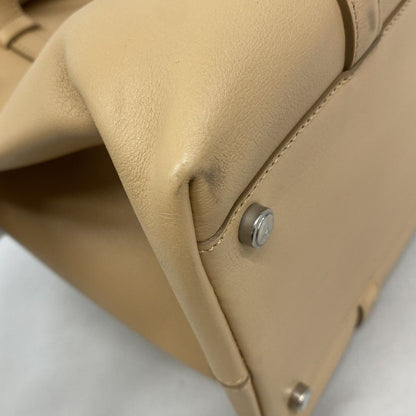 Cartier Tote Cabochon Leather Light Brown Silver — view 6
