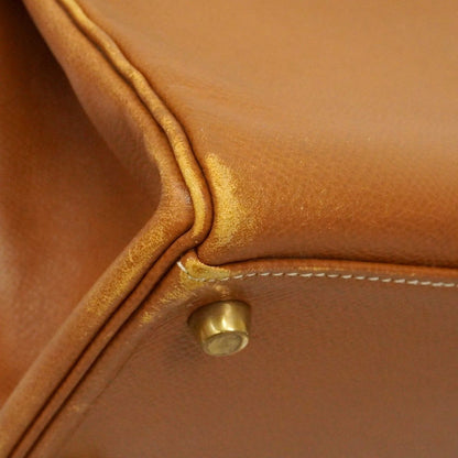 Hermes Handbag Kelly 32 Courchevel Gold 2-Way Bag — view 6