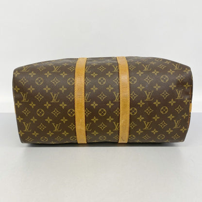 Louis Vuitton Boston Bag Monogram Keepall Bandouliere 45 Brown — view 3