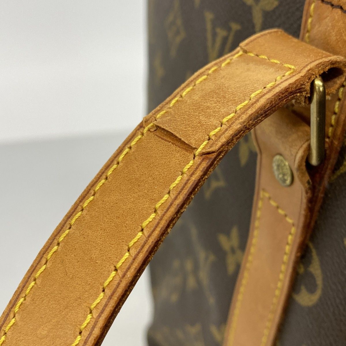Louis Vuitton Shoulder Bag Monogram Sac Shopping Brown — view 7
