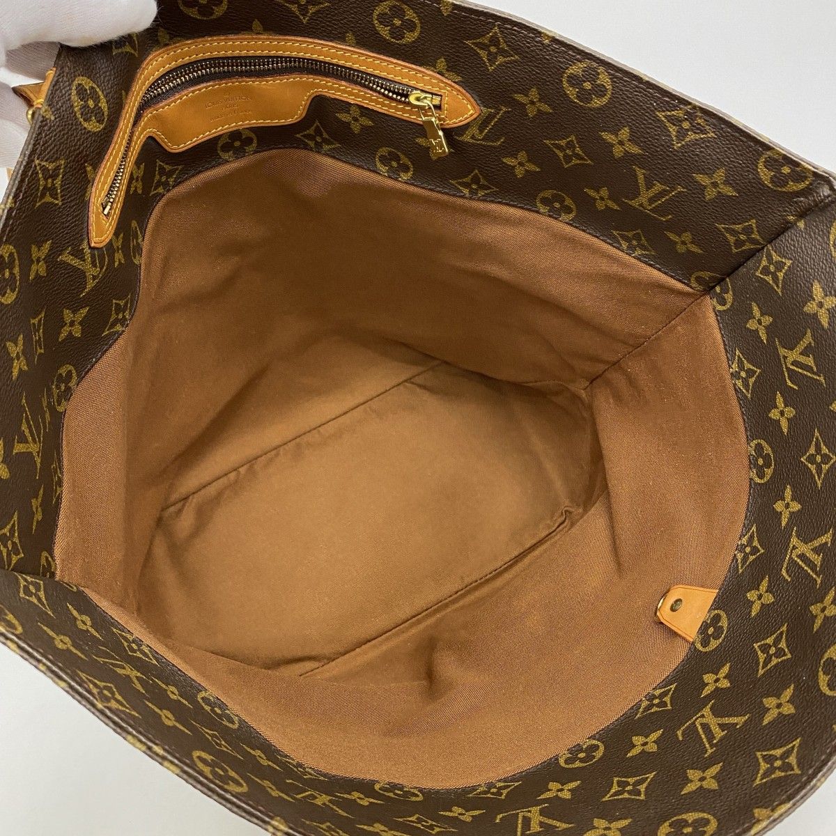 Louis Vuitton Shoulder Bag Monogram Sac Shopping Brown — view 4