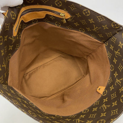 Louis Vuitton Shoulder Bag Monogram Sac Shopping Brown — view 4
