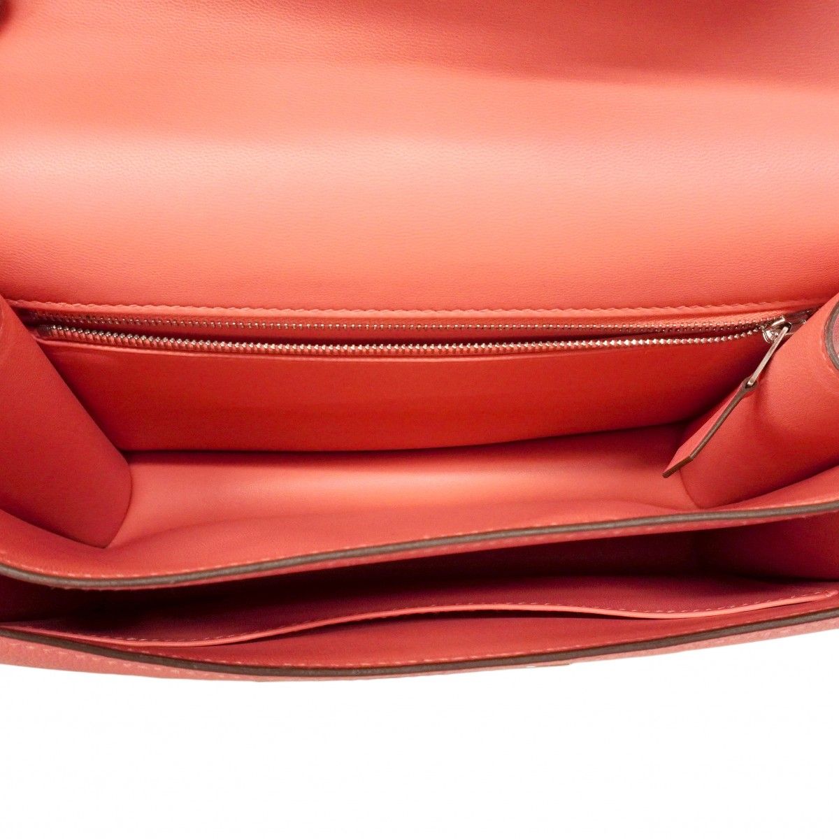 Hermes Shoulder Bag Constance 24 Ever Color Rose Azalea Silver — view 4