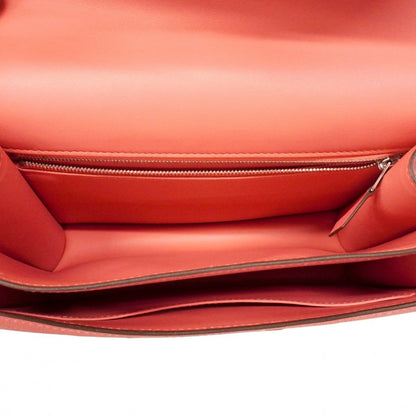Hermes Shoulder Bag Constance 24 Ever Color Rose Azalea Silver — view 4