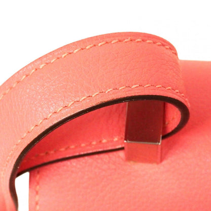 Hermes Shoulder Bag Constance 24 Ever Color Rose Azalea Silver — view 9