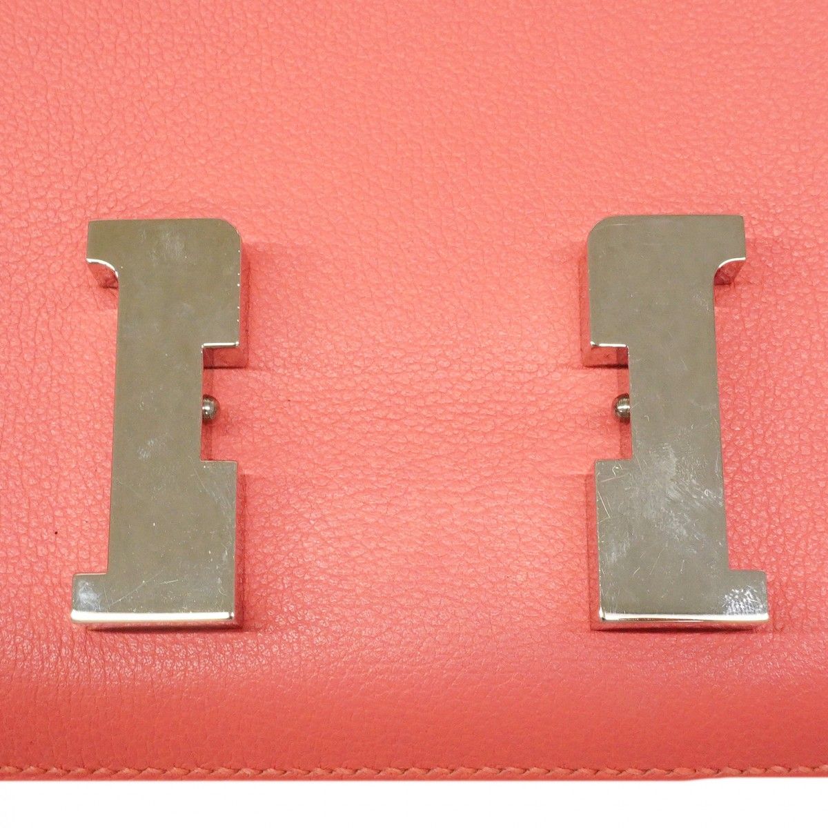 Hermes Shoulder Bag Constance 24 Ever Color Rose Azalea Silver — view 8