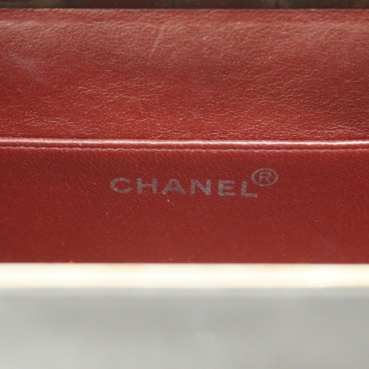 Chanel Handbag Quilted Lambskin Black Silver — view 5
