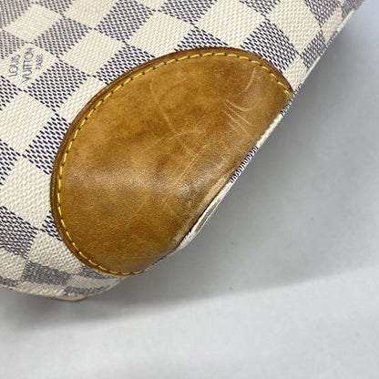 Louis Vuitton Tote Damier Azur Hampstead MM White — view 6