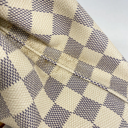 Louis Vuitton Tote Damier Azur Hampstead MM White — view 7